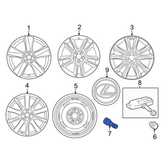 Lexus OE - Tire Valve Stem