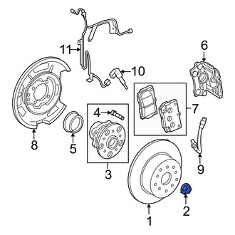 Lexus OE - CV Joint Nut