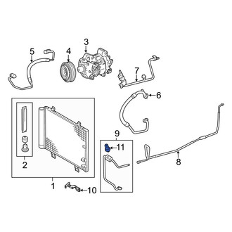 Lexus OE - A/C Refrigerant Pressure Sensor