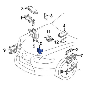 Lexus OE - Engine Cooling Fan Controller