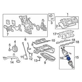 Lexus OE - Engine Oil Filter Element