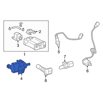 Lexus OE - Exhaust Gas Recirculation (EGR) Vacuum Delay Valve