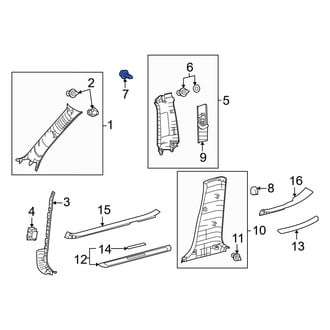 Lexus OE - Grille Molding Screw