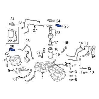 Lexus OE - Fuel Pump Tank Seal