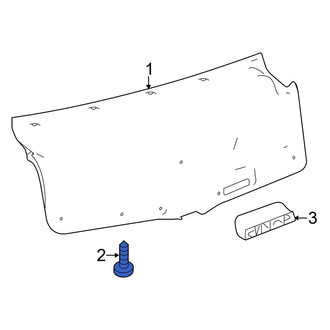Lexus OE - Deck Lid Trim Clip