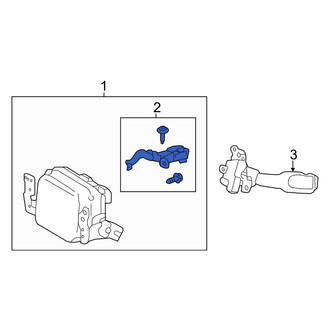 Lexus OE - Cruise Control Distance Sensor Bracket