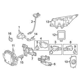 Lexus OE - Front Bumper & Grille - Electrical Components (Japan Built)