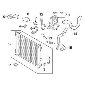 Lexus OE - Cooling - Radiator & Components (Japan Built)