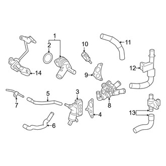 Lexus OE - Cooling - Hoses & Pipes (Japan Built)