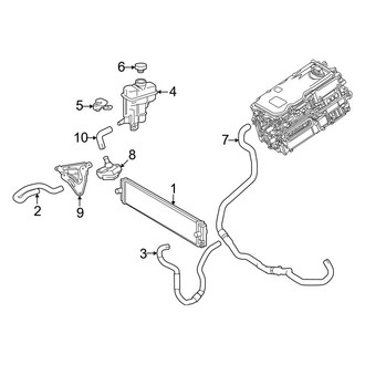 Lexus OE - Inverter Cooling Components (Japan Built)