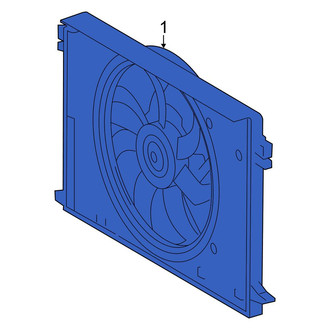Lexus OE - Engine Cooling Fan Assembly