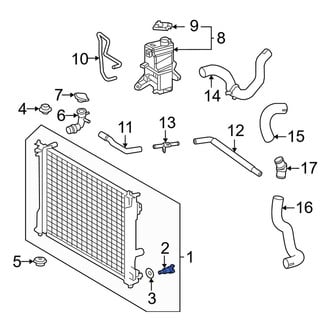 Lexus OE - Radiator Drain Plug