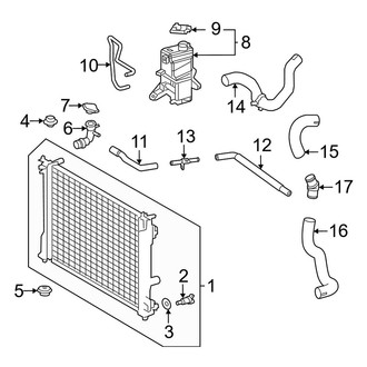 Lexus OE - Cooling - Radiator & Components (Japan Built)