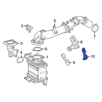 Lexus OE - Rear Intercooler Pipe Bracket