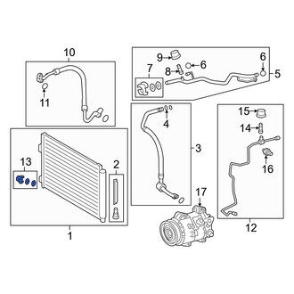 Lexus OE - A/C Refrigerant Line Clamp