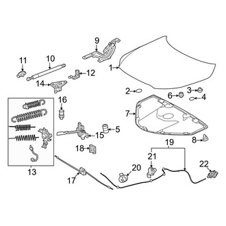 Lexus OE - Hood & Components