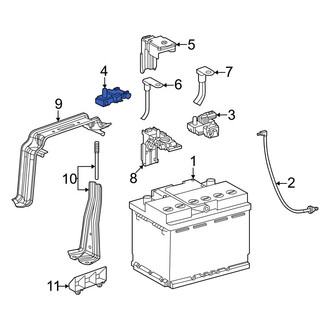 Lexus OE - Battery Cable Terminal End