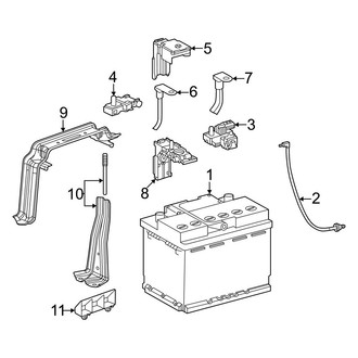 Lexus OE - Electrical - Battery (Conventional)