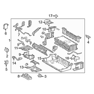 Lexus OE - Electrical - Battery (Battery Assembly, High Voltage)