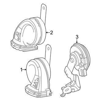 Lexus OE - Electrical - Horn