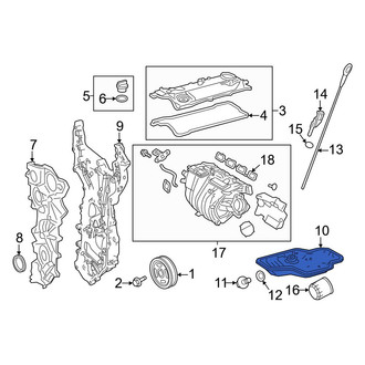 Lexus OE - Engine Oil Pan