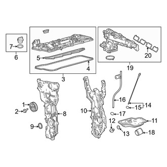 Lexus OE - Engine / Transaxle - Engine Parts