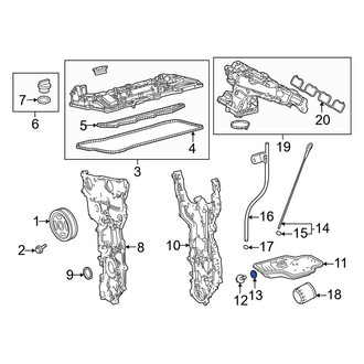 Lexus OE - Engine Oil Drain Plug Gasket