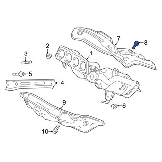 Lexus OE - Lower Exhaust Manifold Heat Shield Bolt