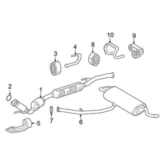 Lexus OE - Exhaust System - Exhaust Components (Japan Built)