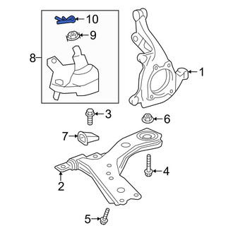 Lexus OE - Front Suspension Ball Joint Lock Pin