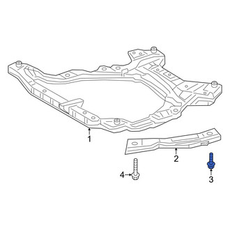 Lexus OE - Suspension Crossmember Reinforcement Bolt
