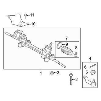 Lexus OE - Steering Gear & Linkage (Front)