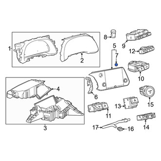 Lexus OE - Radio Knob