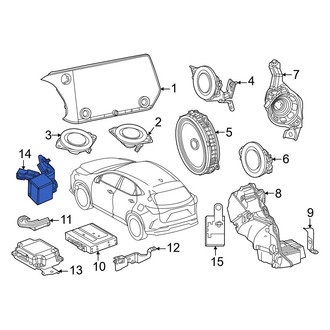 Lexus OE - Front Radio Capacitor