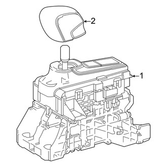 Lexus OE - Center Console (Canada Built, Shifter Components)