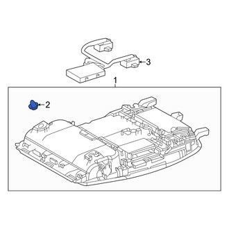 Lexus OE - Console Clip