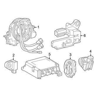Lexus OE - Restraint Systems - Air Bag Components (Modules & Sensors)