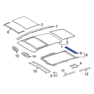 Lexus OE - Sunroof Cover