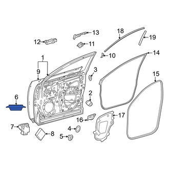 Lexus OE - Front Door Plug