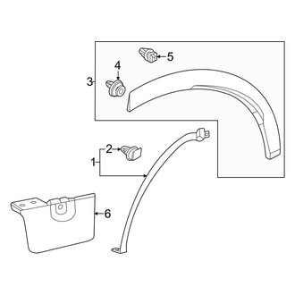 Lexus OE - Quarter Panel - Exterior Trim