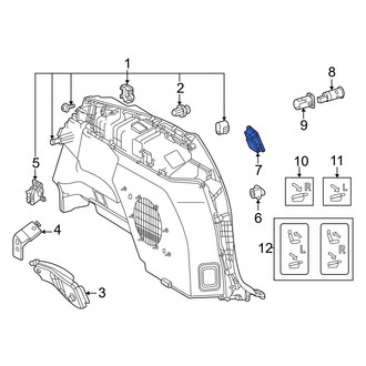 Lexus OE - Rear Coat Hook
