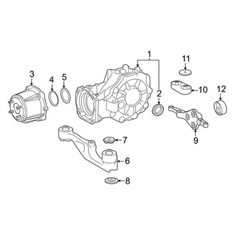 Lexus OE - Rear Suspension - Axle & Differential (F Sport Handling)