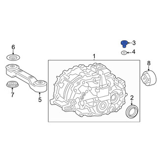 Lexus OE - Rear Differential Housing Fill Plug