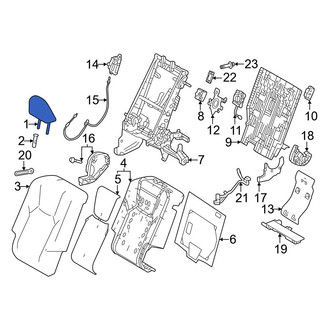 Lexus OE - Rear Left Headrest