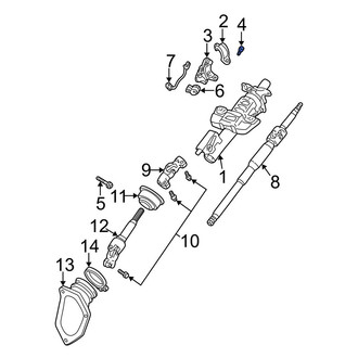 Lexus OE - Steering Column Lock Bolt