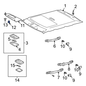 Lexus OE - Sun Visor Holder