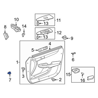 Lexus OE - Door Interior Trim Panel Grommet