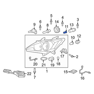 Lexus OE - Front Turn Signal Light Assembly