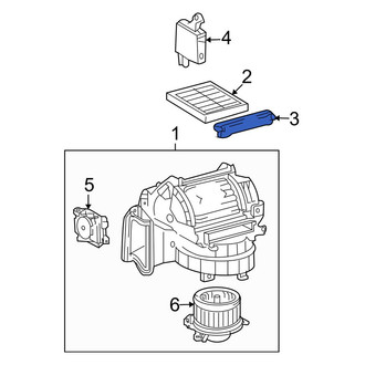 Lexus OE - Cabin Air Filter Cover