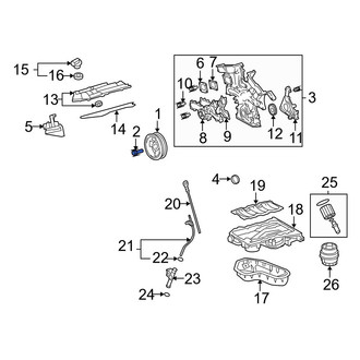 Lexus OE - Suspension Subframe Crossmember Stud